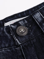 DND4DES Lighting Crease Washed Wide-Leg Jeans
