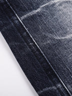 DND4DES Lighting Crease Washed Wide-Leg Jeans