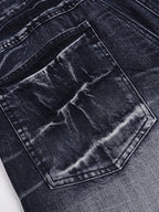 DND4DES Lighting Crease Washed Wide-Leg Jeans