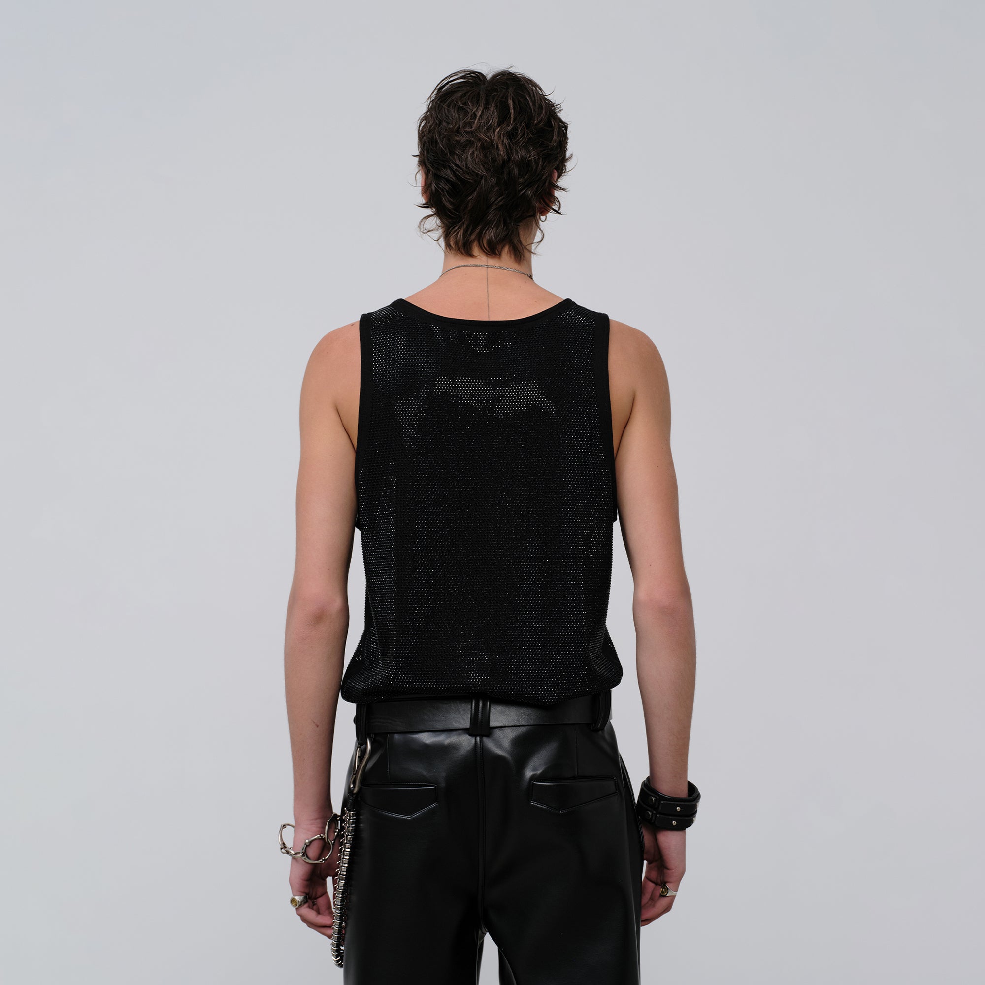 FACEONLAB Venom Diamond Punk Tank Black