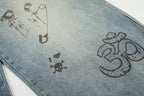 CLP Washed Graffiti Jeans