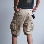 NEIGBORL Washed Multi-Pocket Cargo Shorts
