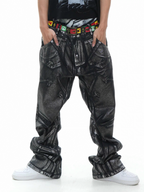 VINKID Coated Pigeon Graphic Jeans