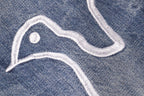 VINKID Dove Embroidered Distressed Stacked Jeans
