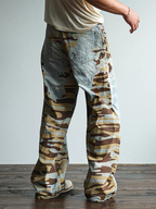 NEIGBORL Retro Washed Camo Jeans
