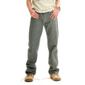 URBAN+FOREST Minimal Patch Straight-Leg Denim