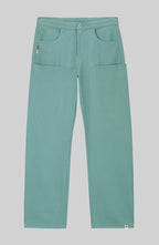 URBAN+FOREST Paneled Canvas Straight-Leg Jeans