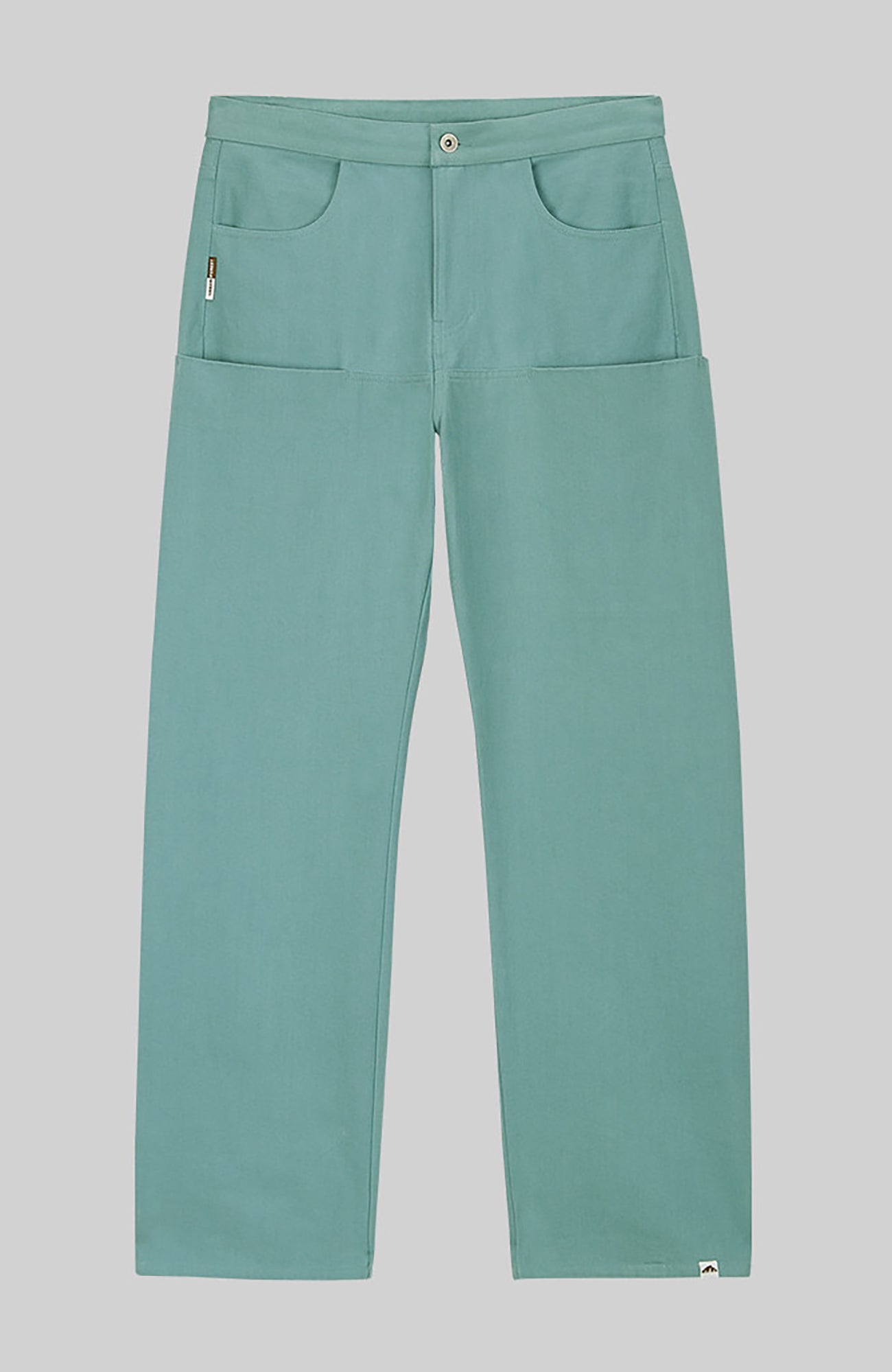 URBAN+FOREST Paneled Canvas Straight-Leg Jeans