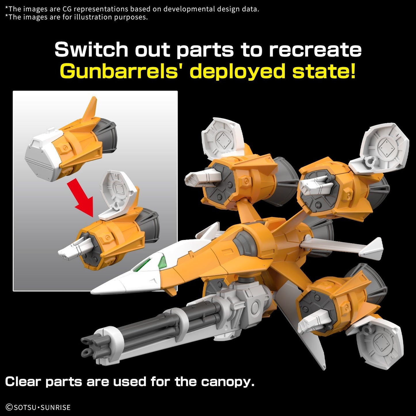 Gundam 1/144 Gunpla Option Parts Set 14 (Gunbarrel Striker) Model Kit