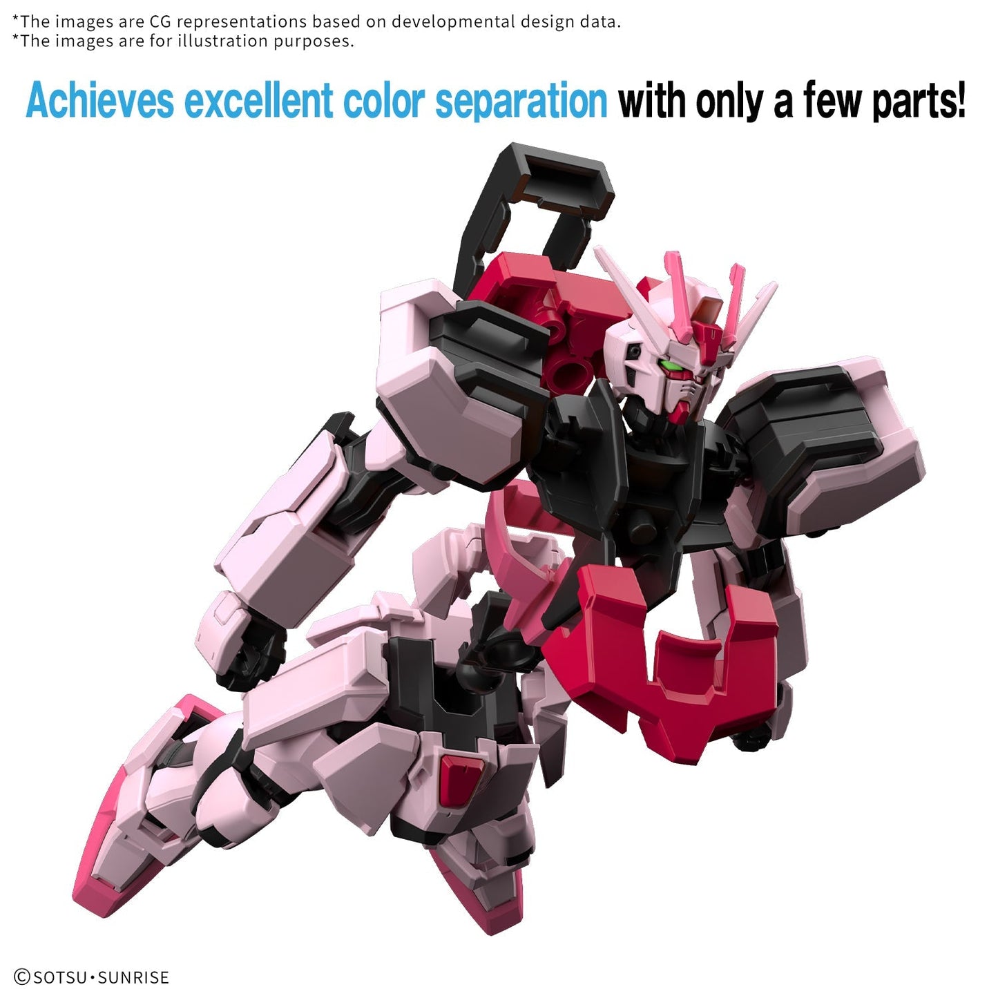 Gundam 1/144 EG Entry Grade MBF-02 Strike Rouge Model Kit