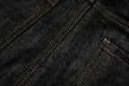 VINKID Embroidered Dove Stitched Selvedge Jeans