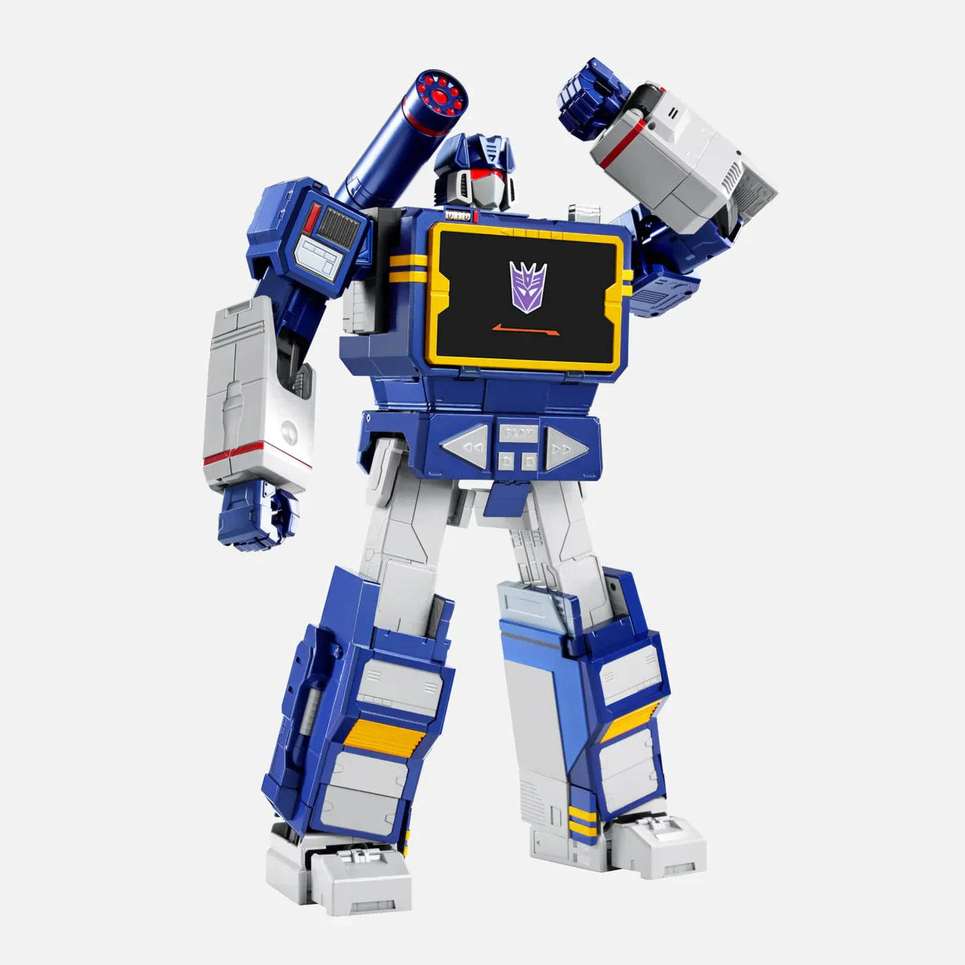 Robosen Transformers G1 Soundwave Flagship Series Auto-Converting Robot Figure