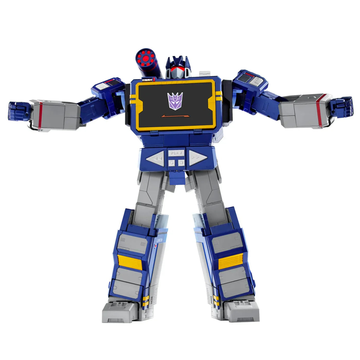 Robosen Transformers G1 Soundwave Flagship Series Auto-Converting Robot Figure