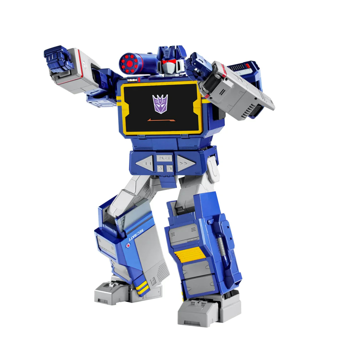 Robosen Transformers G1 Soundwave Flagship Series Auto-Converting Robot Figure