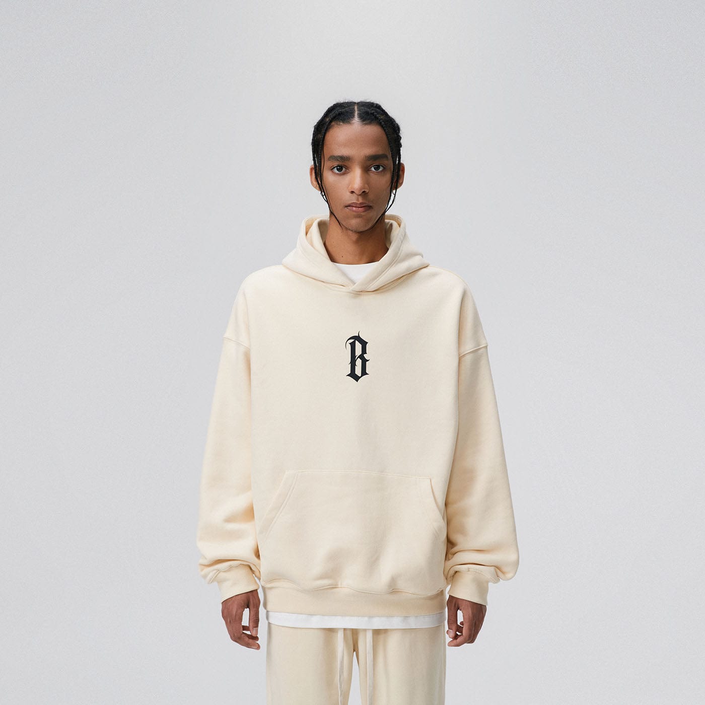 BONELESS Gothic LOGO Hoodie