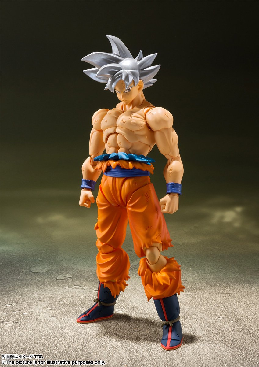S.H. Figuarts Dragon Ball Super Son Goku Ultra Instinct Action Figure USA Ver