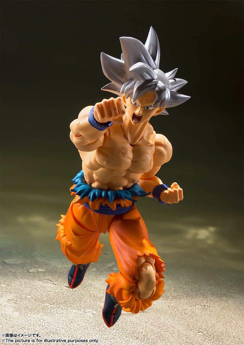 S.H. Figuarts Dragon Ball Super Son Goku Ultra Instinct Action Figure USA Ver