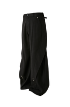 PASET Curved Seam Draped Trousers