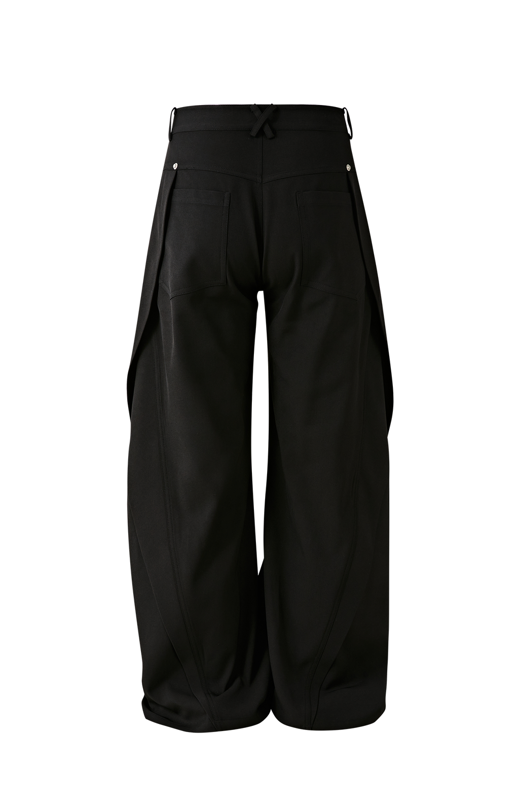 PASET Curved Seam Draped Trousers