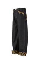 PASET Barn Cuffed Wide-Leg Jeans