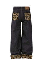 PASET Barn Cuffed Wide-Leg Jeans