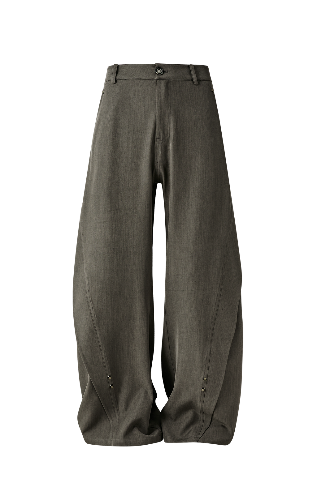 PASET Curved Seam Draped Trousers