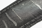 ME DA IGUAL Washed Destroyed Patch Straight-Leg Jeans