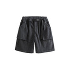 ME DA IGUAL Ethnic Embroidery Belted Shorts