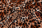 ME DA IGUAL Classic Leopard Full-Print Half Shirt
