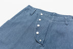 ME DA IGUAL Asymmetrical Snap Wide-Leg Cargo Jeans