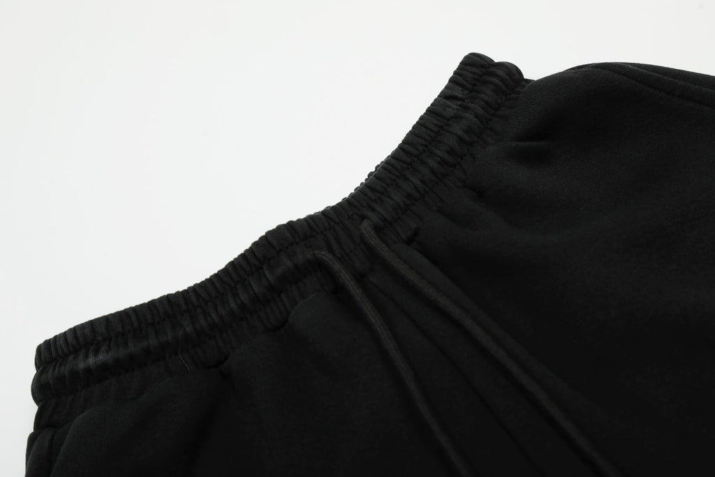 CLP Washed Stickers Drawstring Shorts
