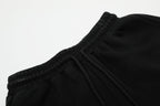 CLP Washed Stickers Drawstring Shorts