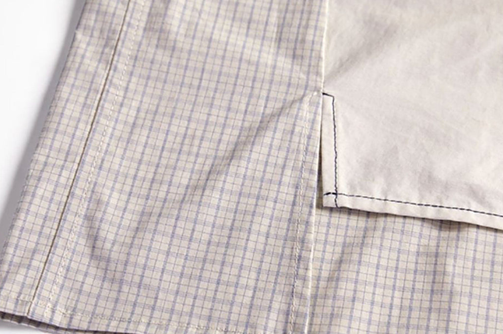 ERROR CODE ROBOT Multi-Studded Faux-Layer Short Sleeve Half Shirt