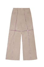 OIPWORD Middle Radiant Star Panel Wide-Leg Pants