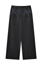 JIECHI Diamond Double-Waist Trousers