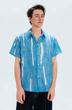 WIID Brush-Paint Full-Print Half Shirt