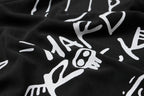 CLP Full-Print Graffiti Mesh Long-Sleeve Tee