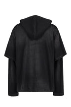 UNDERWATER The Prisoner Distressed Layered Hoodie