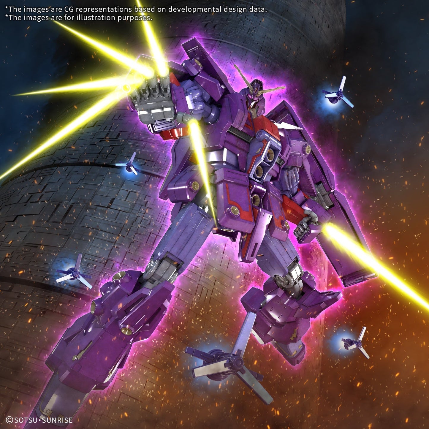 Gundam 1/144 HGUC #261 Zeta Gundam MRX-010 Psycho Gundam Mk-II Model Kit