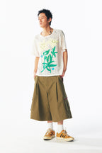 1997 POSTOFFICE Distressed Sheer Lily Flower Tee